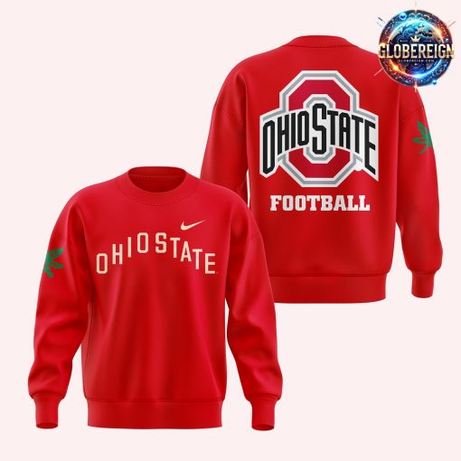 Ohio State Buckeye Football 2024 Red Sweatshirt