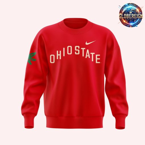 Ohio State Buckeye Football 2024 Red Sweatshirt