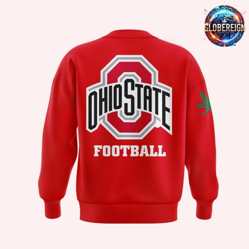 Ohio State Buckeye Football 2024 Red Sweatshirt