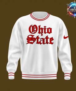 Ohio State Football Vintage 2024 White Sweatshirt