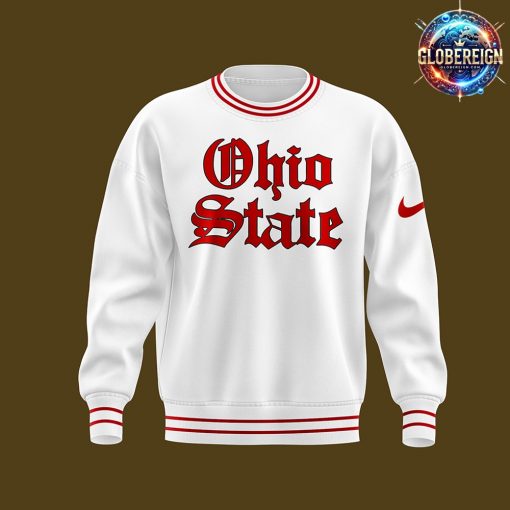 Ohio State Football Vintage 2024 White Sweatshirt