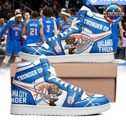 Oklahoma City Thunder Up Air Jordan 1