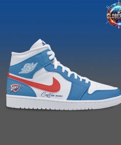 Oklahoma City Thunder X Nike Custom Name Air Jordan 1