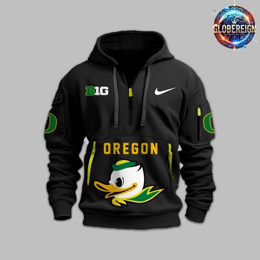 Oregon Ducks Gang Green Heavy Hoodie