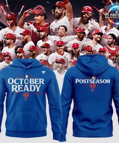 Philadelphia Phillies October Ready Postseason 2024 Blue Hoodie