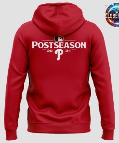 Philadelphia Phillies October Ready Post Season 2024 Red Hoodie