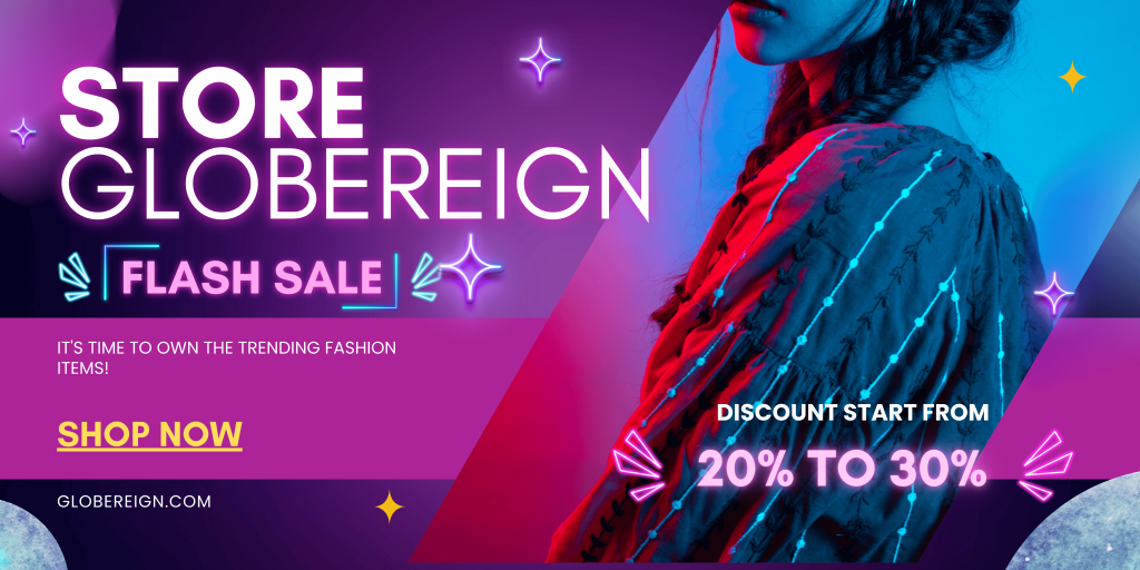 Pink Blue Playful Cyber Monday Banner (1)