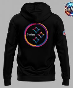 Pittsburgh Steelers Crucial Catch Intercept Cancer 2024 Hoodie