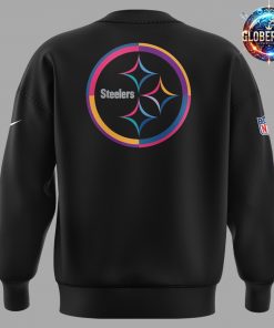 Pittsburgh Steelers Crucial Catch Intercept Cancer 2024 Sweatshirt