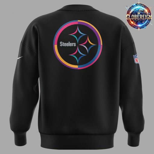 Pittsburgh Steelers Crucial Catch Intercept Cancer 2024 Sweatshirt