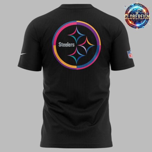 Pittsburgh Steelers Crucial Catch Intercept Cancer 2024 T-Shirt