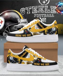 Pittsburgh Steelers Here We Go Nike Air Force 1