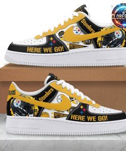 Pittsburgh Steelers Here We Go Nike Air Force 1