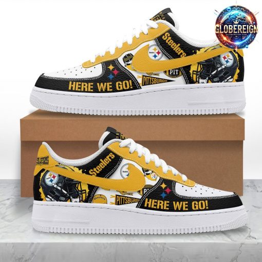 Pittsburgh Steelers Here We Go Nike Air Force 1