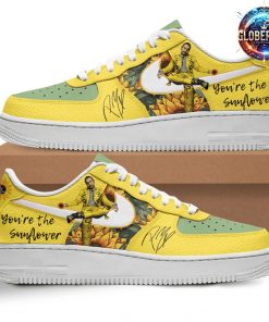 Post Malone Sunflower Limited Edition Air Force 1