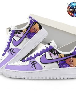 Prince x Nike Limited Editon Purple Air Force 1