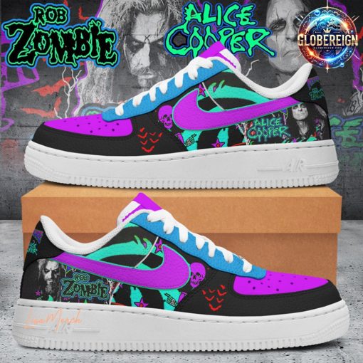 Rob Zombie and Alice Cooper Limited Edition Air Force 1