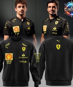 Scuderia Ferrari Italian GP 2024 Black Sweatshirt