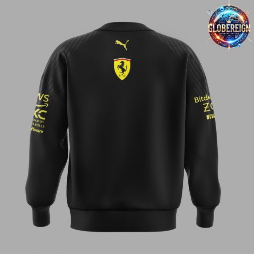 Scuderia Ferrari Italian GP 2024 Black Sweatshirt