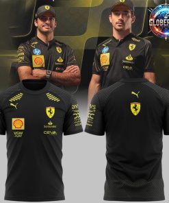 Scuderia Ferrari Italian GP 2024 Black T-Shirt