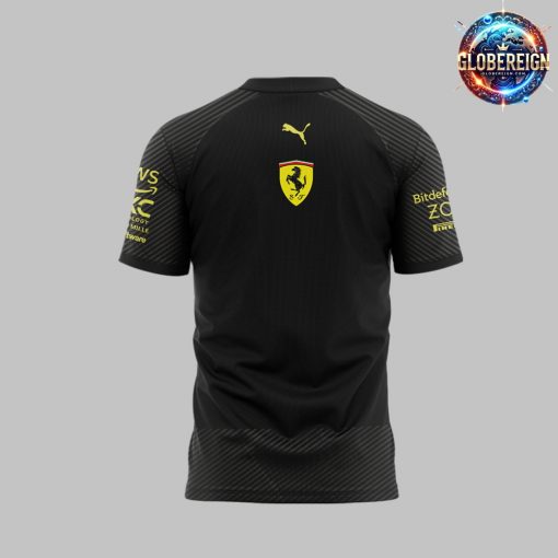 Scuderia Ferrari Italian GP 2024 Black T-Shirt