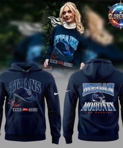 Tennessee Titans x Megan Moroney Emo Cowgirl Blue Hoodie