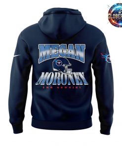 Tennessee Titans x Megan Moroney Emo Gowgirl Blue Hoodie