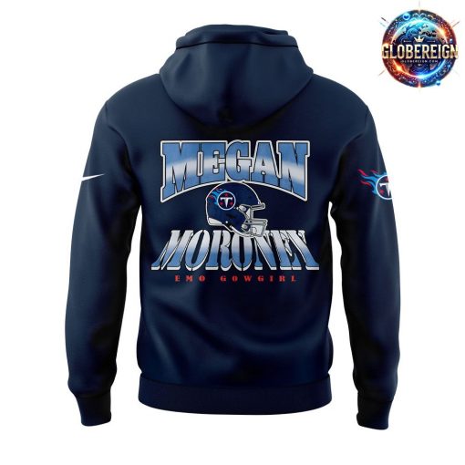 Tennessee Titans x Megan Moroney Emo Cowgirl Blue Hoodie