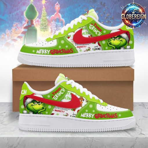 The Grinch Merry Christmas Limited Edition Nike Air Force 1