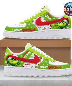 The Grinch Merry Christmas Limited Edition Nike Air Force 1