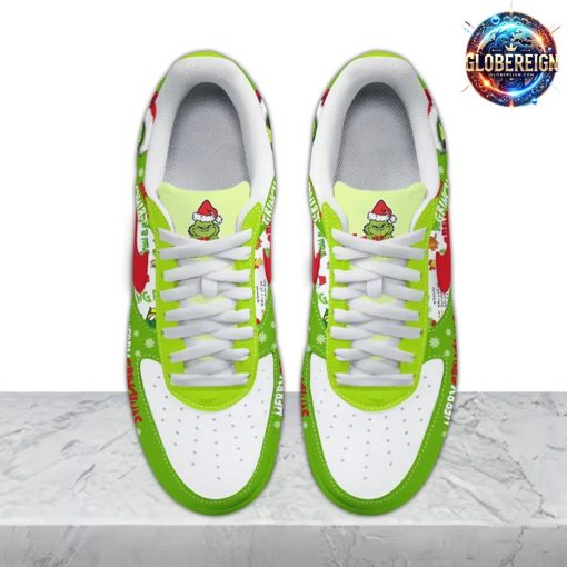 The Grinch Merry Christmas Limited Edition Nike Air Force 1