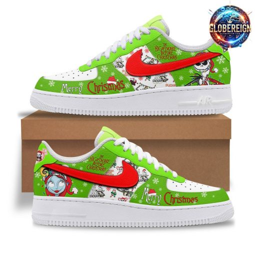 The Nightmare Before Merry Christmas Nike Air Force 1