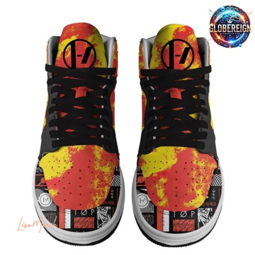 Twenty One Pilots On Fire Blurryface Air Jordan 1