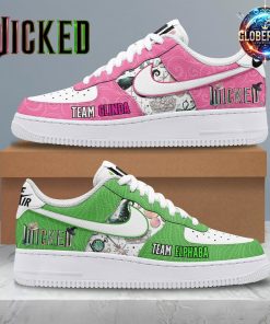 Wicked Team Elphaba x Team Glinda Nike Air Force 1