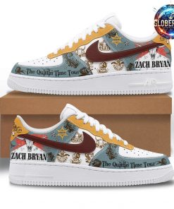 Zach Bryan The Quittin Time Tour Nike Air Force 1