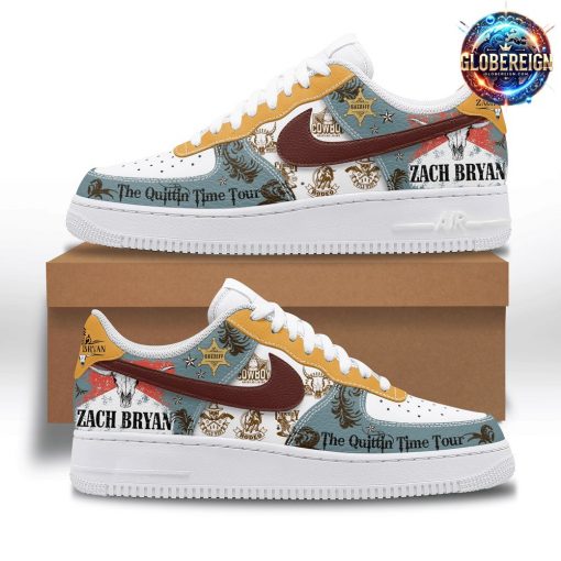 Zach Bryan The Quittin Time Tour Nike Air Force 1