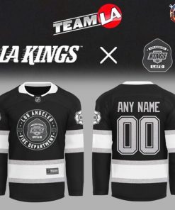 2025 Los Angeles Kings Thank You First Responders Limited Edition Hockey Jersey