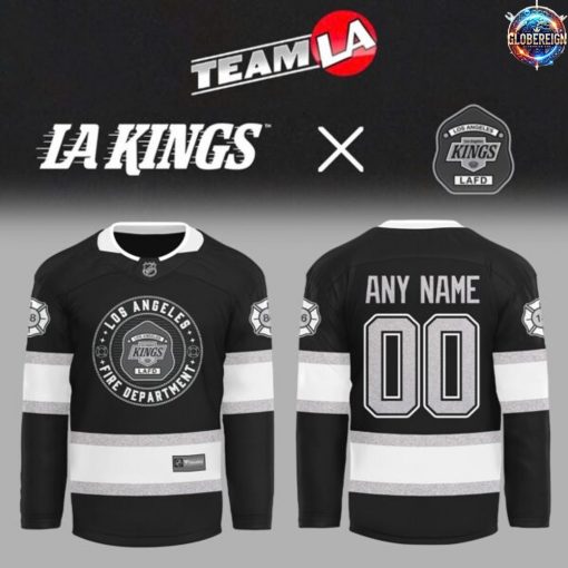 2025 Los Angeles Kings Thank You First Responders Limited Edition Hockey Jersey