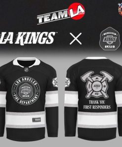 2025 Los Angeles Kings Thank You First Responders Limited Edition Hockey Jersey