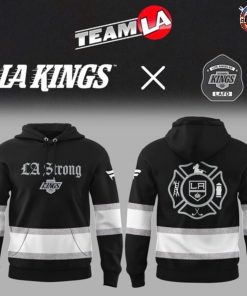 2025 Los Angeles Kings Thank You First Responders Limited Edition Hoodie