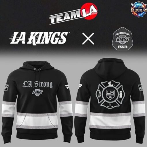 2025 Los Angeles Kings Thank You First Responders Limited Edition Hoodie