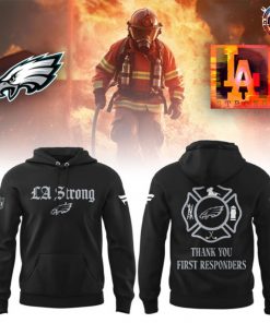 2025 Philadelphia Eagles Thank You First Responders Limited Edition Hoodie