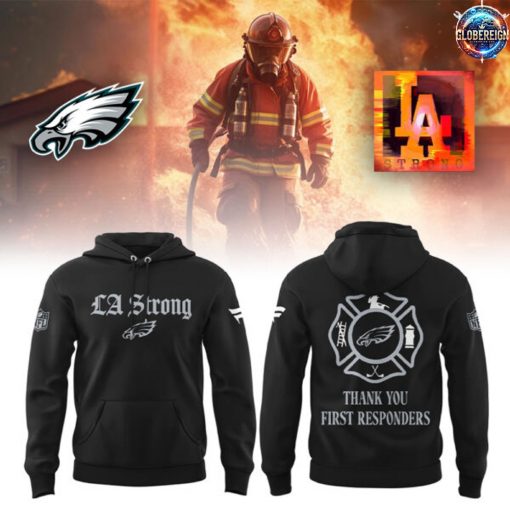 2025 Philadelphia Eagles Thank You First Responders Limited Edition Hoodie