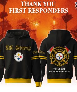 2025 Pittsburgh Steelers Thank You First Responders Limited Edition Hoodie