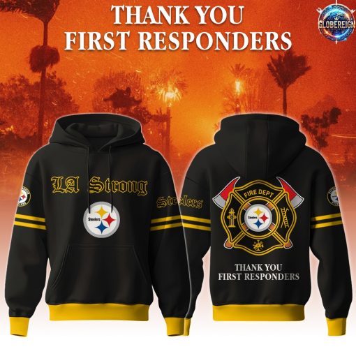 2025 Pittsburgh Steelers Thank You First Responders Limited Edition Hoodie