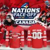 4 Nations Face-Off 2025 Canada Team Special Edition Hockey Jersey