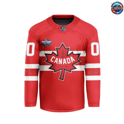 4 Nations Face-Off 2025 Canada Team Special Edition Hockey Jersey