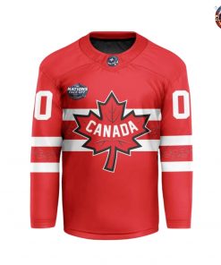 4 Nation Face Off 2025 Canada Team Special Edition Hockey Jersey