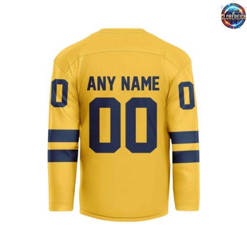 4 Nations Face-Off 2025 Swedish Team Special Edition Hockey Jersey