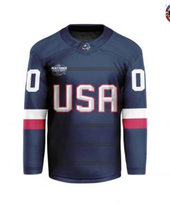 4 Nations Face-Off 2025 USA Team Special Edition Hockey Jersey